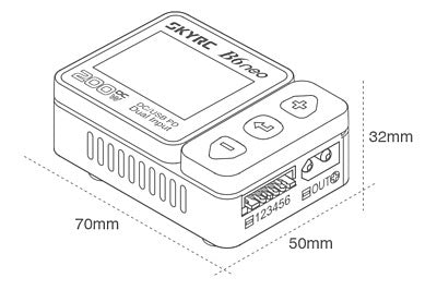 B6neo Smart Charger (Black + Grey)