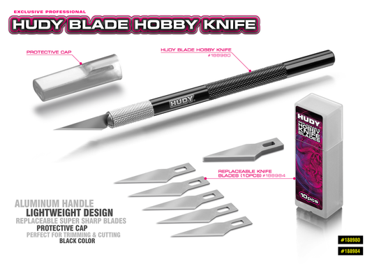 Blade Hobby Knife with Alu Handle
