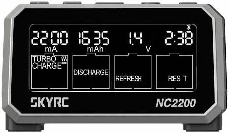 NC2200 battery charger for 4xAA/AAA DC 2A "Demo Used"