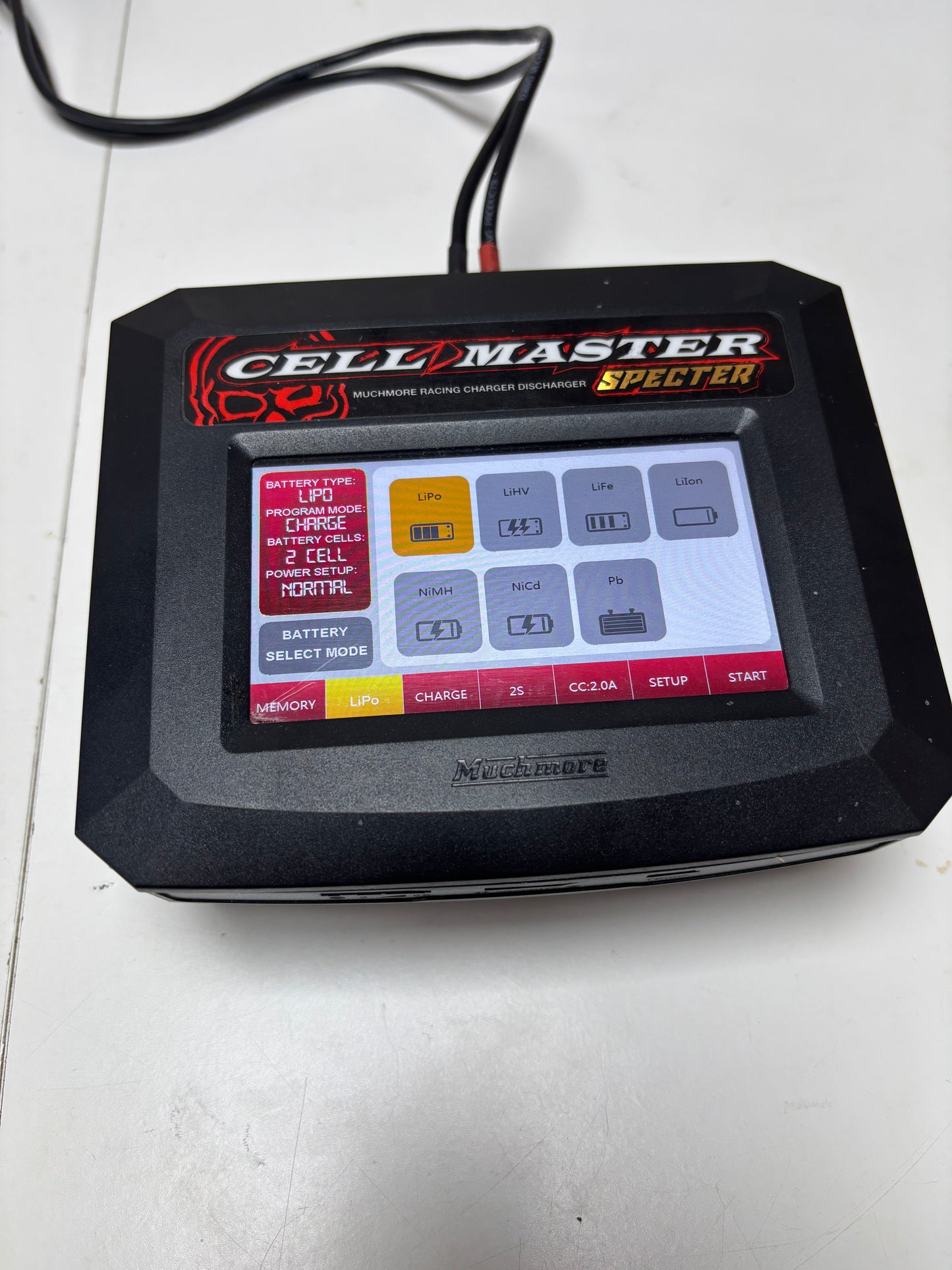 Muchmore Racing Cell Master SPECTER – Pro-Level Charger/Discharger