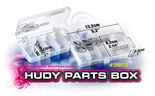 Parts Box - 10-Compartments - 132 x 62mm