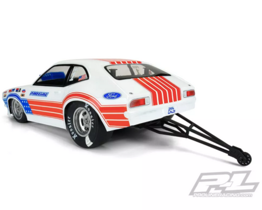 1/10 1972 Ford Pinto Clear Body (11.25" Wheelbase): Buggy Drag Car