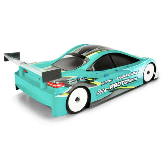 P63 Light Wght (0.65mm) 1/10 Clr Bdy for 190mm TC