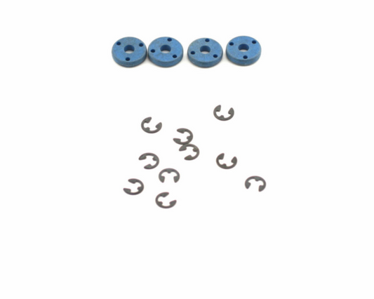 Teflon Shock Pistons #54 Blue