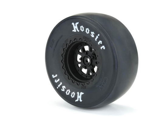 1/10 Pomona Drag Spec Rear 2.2"/3.0" 12mm Drag Wheels (2) Black