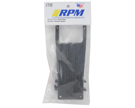 RPM Front Skid Plate Traxxas Slahs (Black)