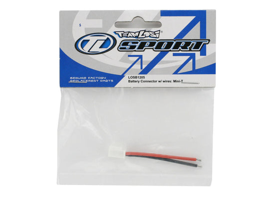 Battery Connector With Wires (Mini-T,MLST/2)