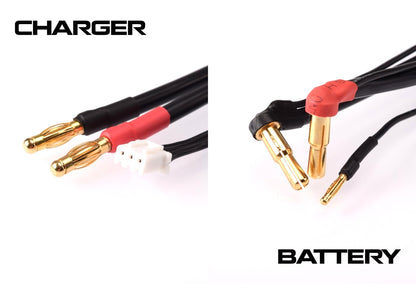2S Charging Lead 30cm (4/5mm, 2mm / 4mm, 3PIN-XH)