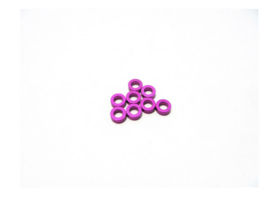 3mm Alloy Spacer Set (1.5mm) [Purple]