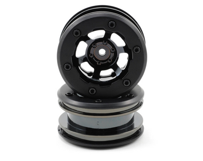 Mini Rock Crawler Wheels (Black Chrome)
