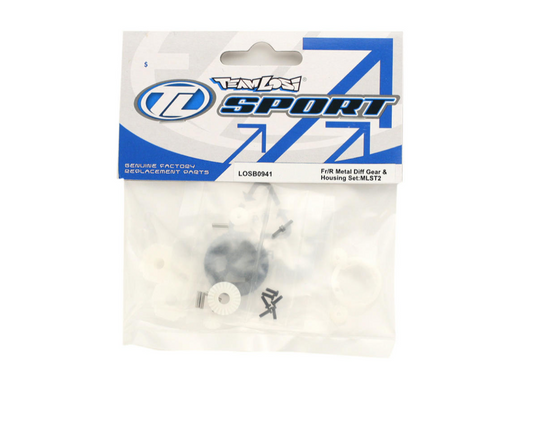 Front/Rear Metal Differential Gear & Housing Set (MLST/2)