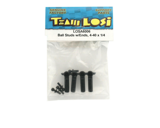 4-40 x 1/4 Studded Balls W/Ends