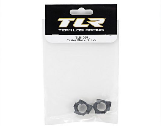 3° Caster Block Set (TLR 22)
