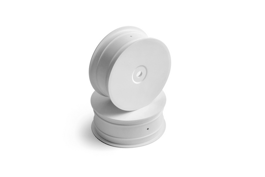 2WD Front Wheel Aerodisk with 12mm Hex IFMAR - White (2)